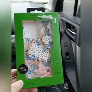 Kate Spade Floral MagSafe Case - Pink, Blue, Orange iPhone 15 Pro